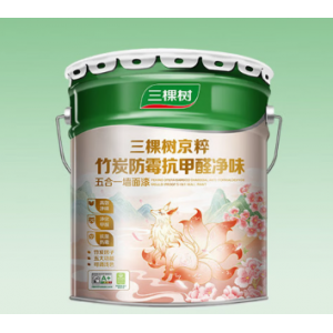 三棵树漆（SKSHU）乳胶漆JC双倍防霉抗甲醛净味五合一墙面油漆涂料18L