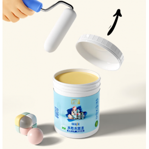 立邦水性木器漆油漆木用门窗衣柜栅栏家具翻新改色清漆珍珠白1kg